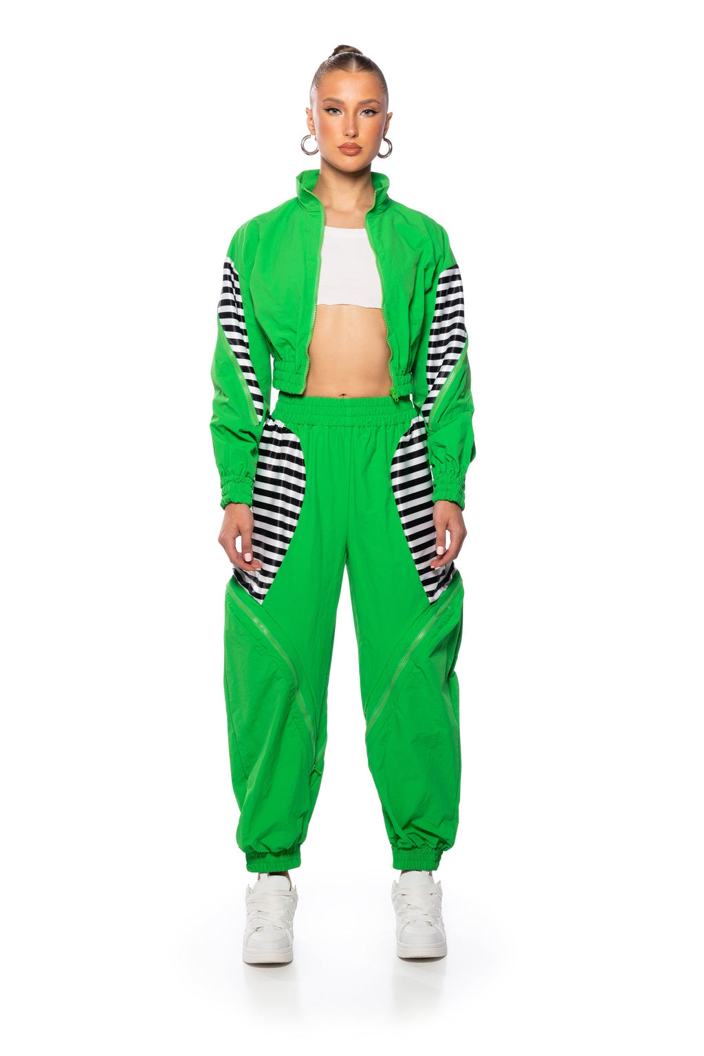 KIMBERLY SWEAT SUIT ZIP UP JACKET