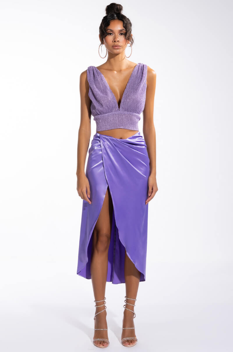 PETRA SLEEVELESS V NECK PEPLUM BLOUSE