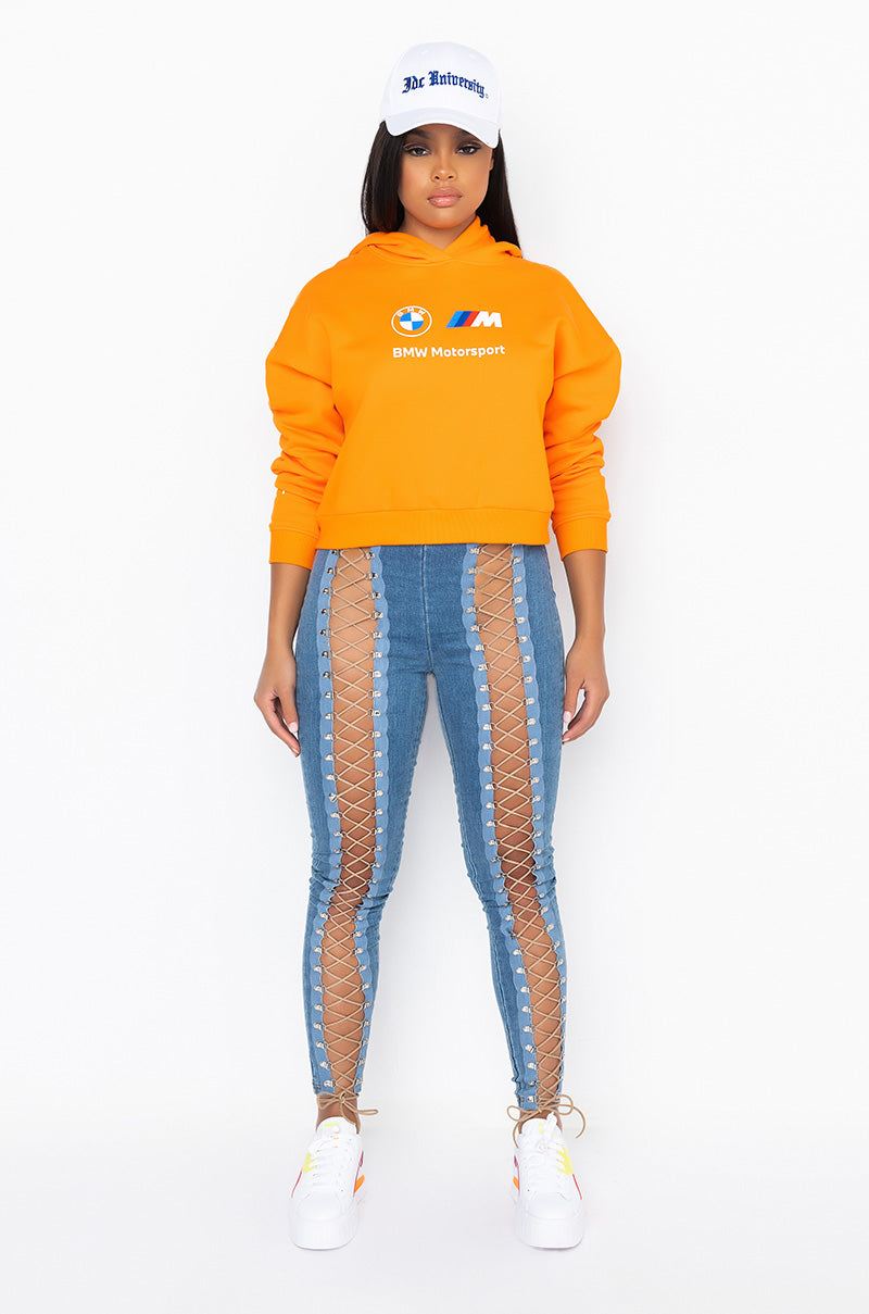 PUMA BMW WOMENS LOGO HOODIE