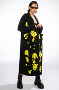 PUT ON A HAPPY FACE TRENCH COAT