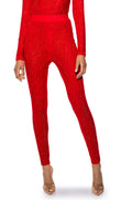 QUEEN OF LOVE RHINESTONE LEGGING