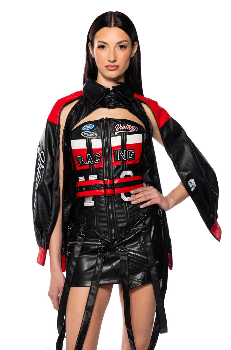 RACING PU JACKET