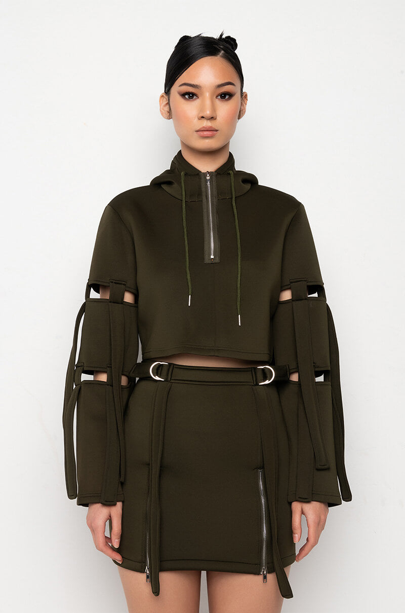 REPORTING FOR DUTY SCUBA ZIP HOODIE
