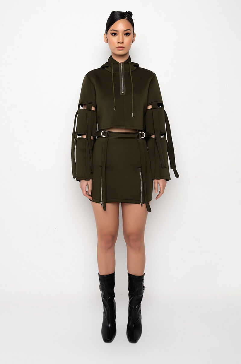 REPORTING FOR DUTY SCUBA ZIP HOODIE