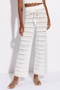 RESORT READY CROCHET WIDE LEG PANT