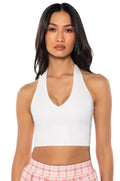 RIO HALTER CROP TOP
