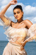 ROSIE RUFFLE SLEEVE BLOUSE