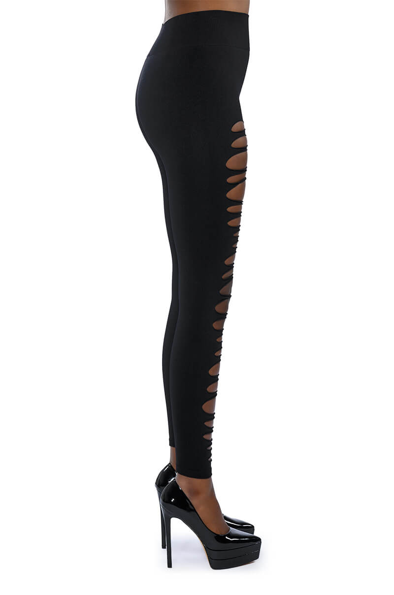ROXANNE SEAMLESS DISTRESSED LEGGING