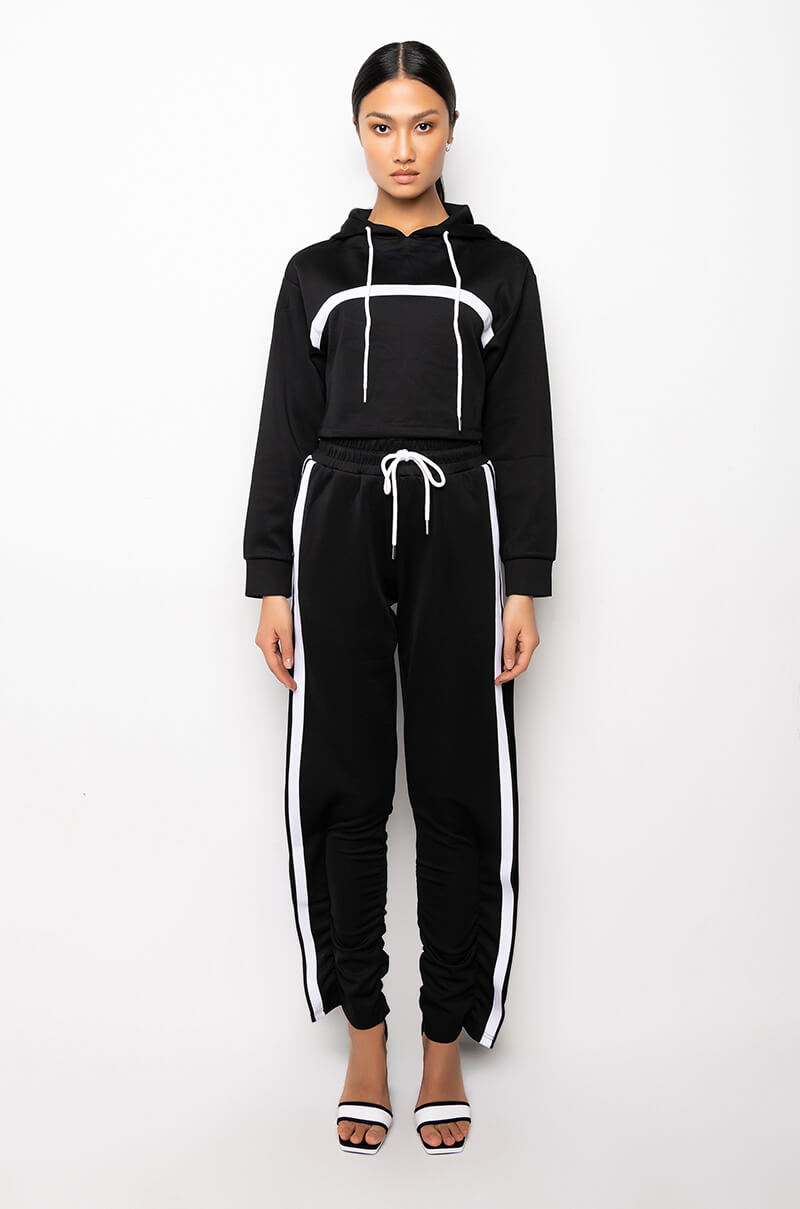 RUMORS CROPPED HOODIE