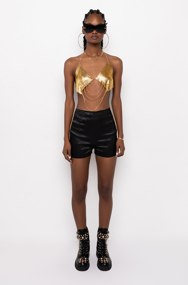 RUN IT UP CHAINS BRALETTE