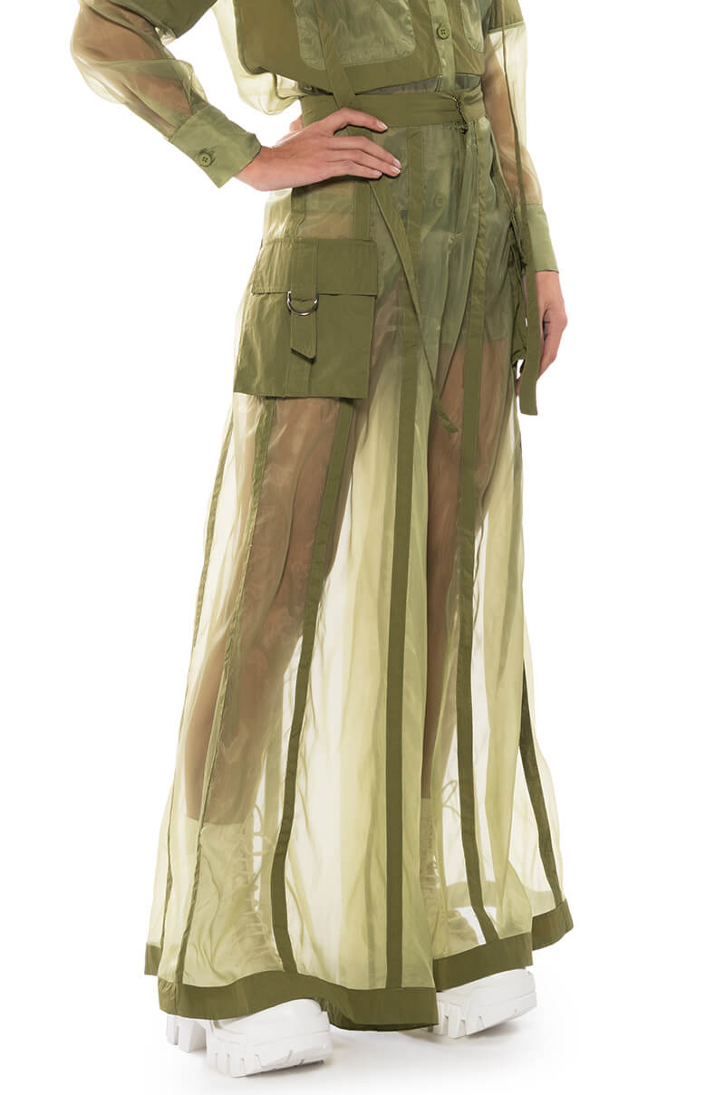 CELINE WIDE LEG TROUSER
