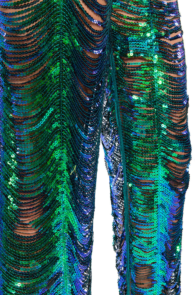 SENORITA EMBELLISHED STRAIGHT LEG PANT