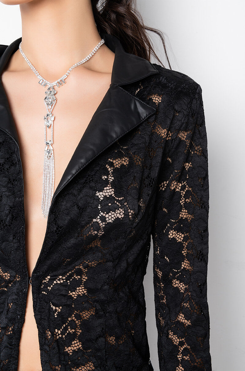 SEXY LADY LACE BLAZER