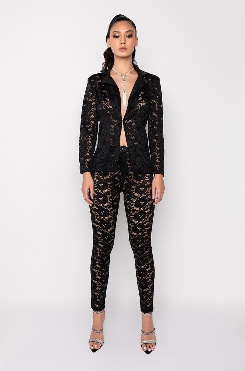 SEXY LADY LACE BLAZER