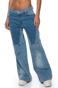 SHADES OF BLUE RELAXED FIT JEANS