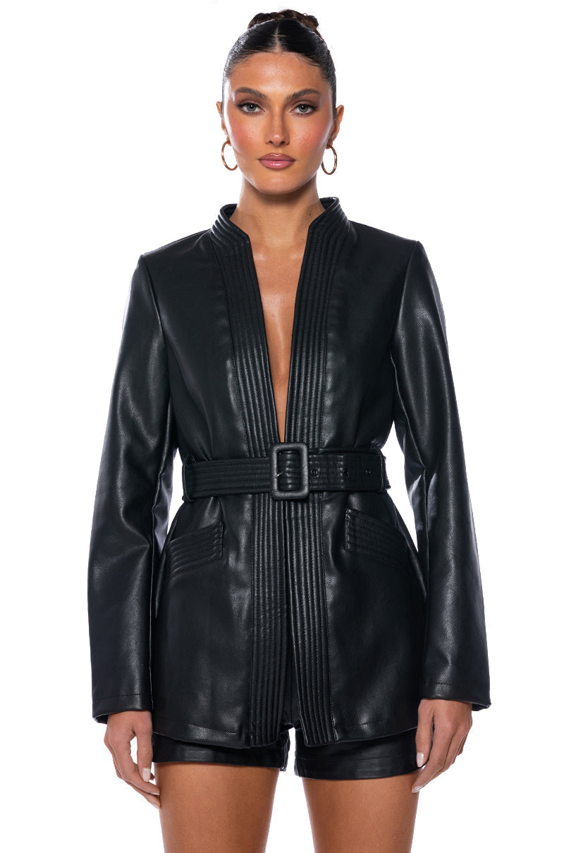 THE BEEKMAN KIMONO MOTO BLAZER