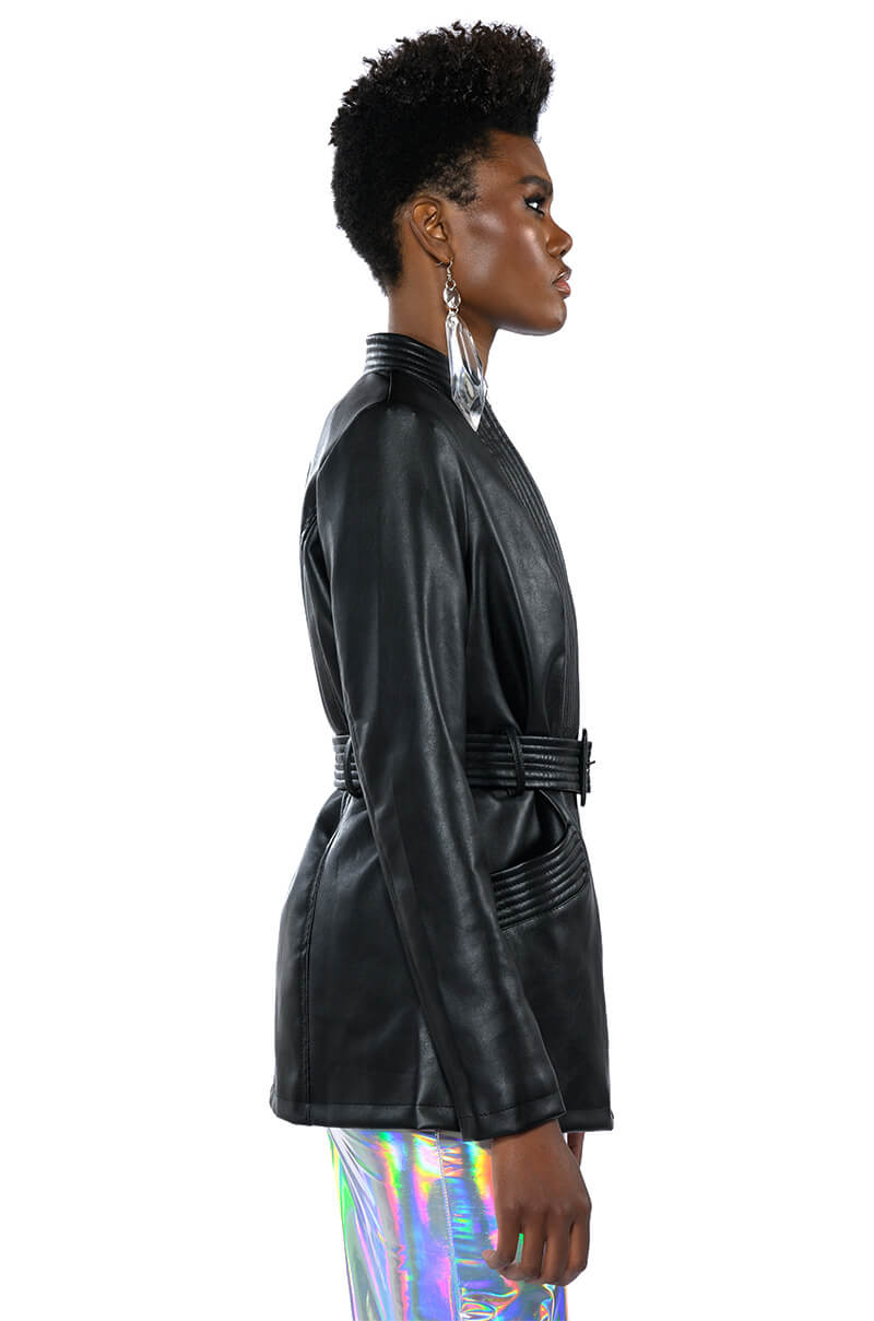 THE BEEKMAN KIMONO MOTO BLAZER