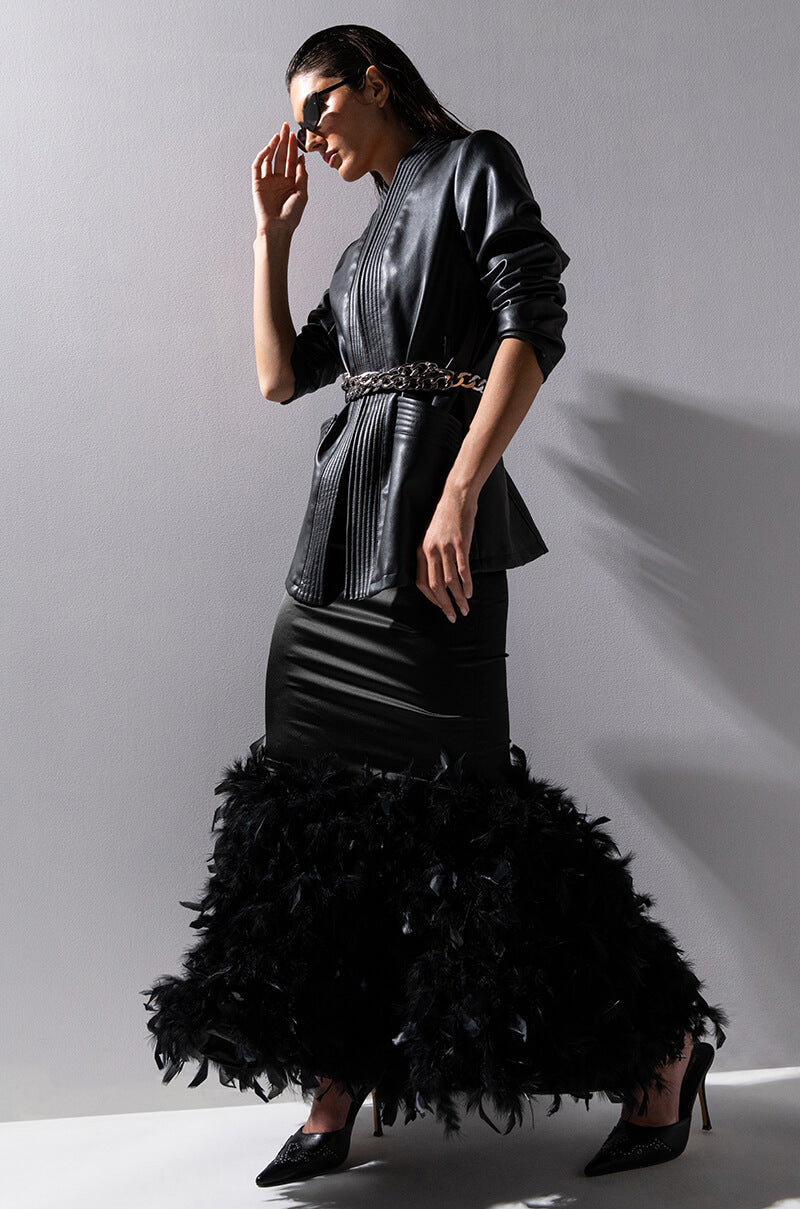 THE BEEKMAN KIMONO MOTO BLAZER