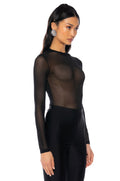 SEXY MESH CASUAL BODYSUIT