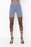 SNATCHED HIGH RISE BIKER SHORTS