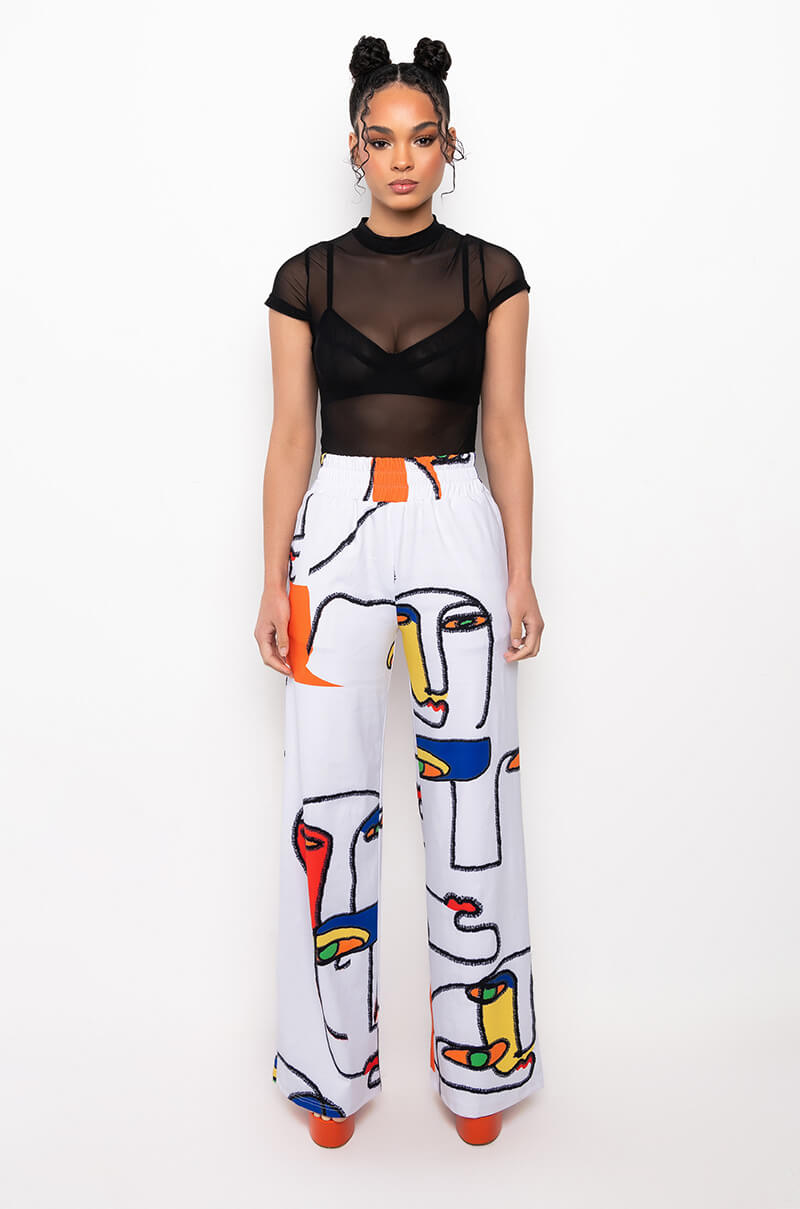 SO FIERCE SHORT SLEEVE MOCK NECK BODYSUIT