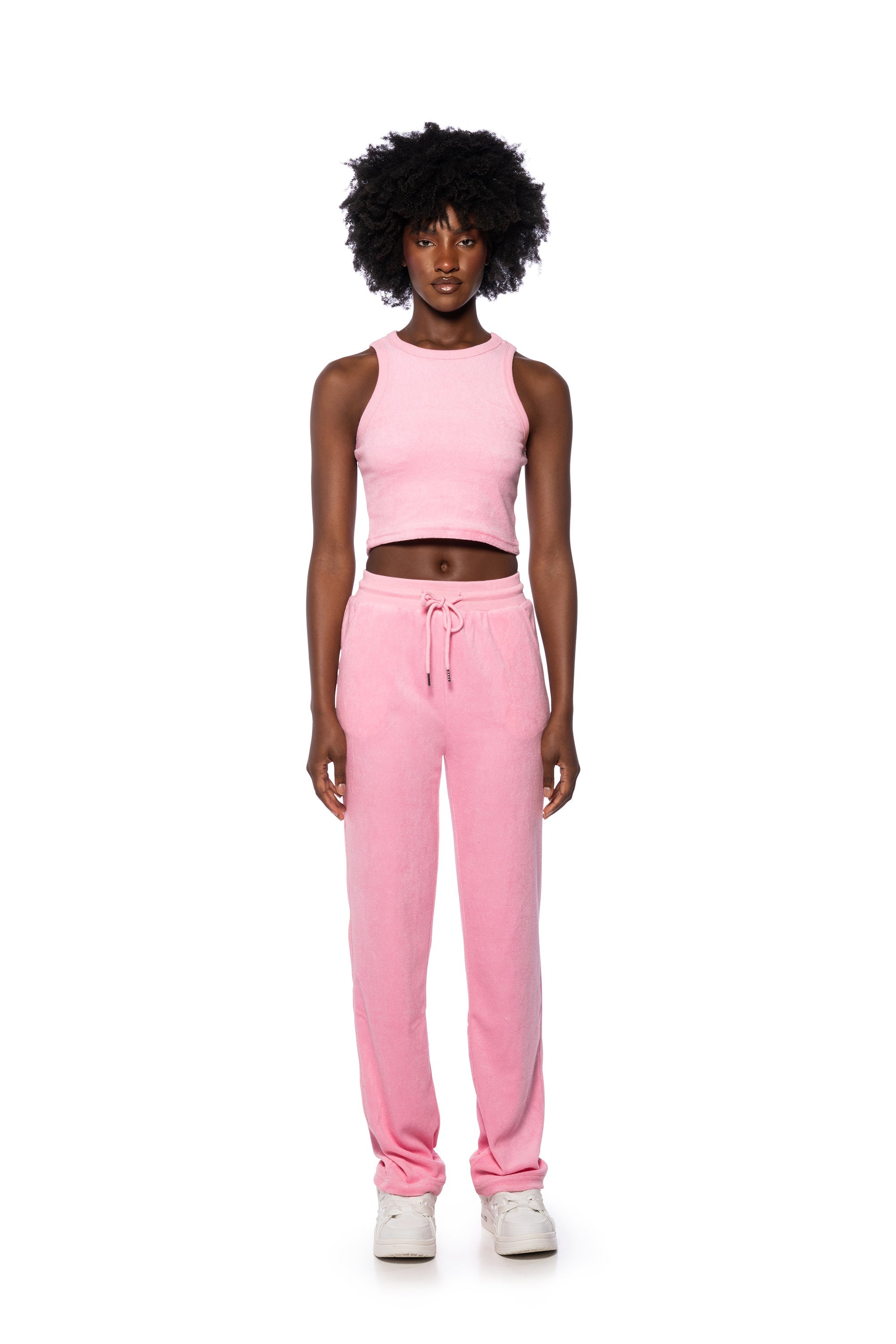 SOFT SPOT FLARED LOUNGE PANTS