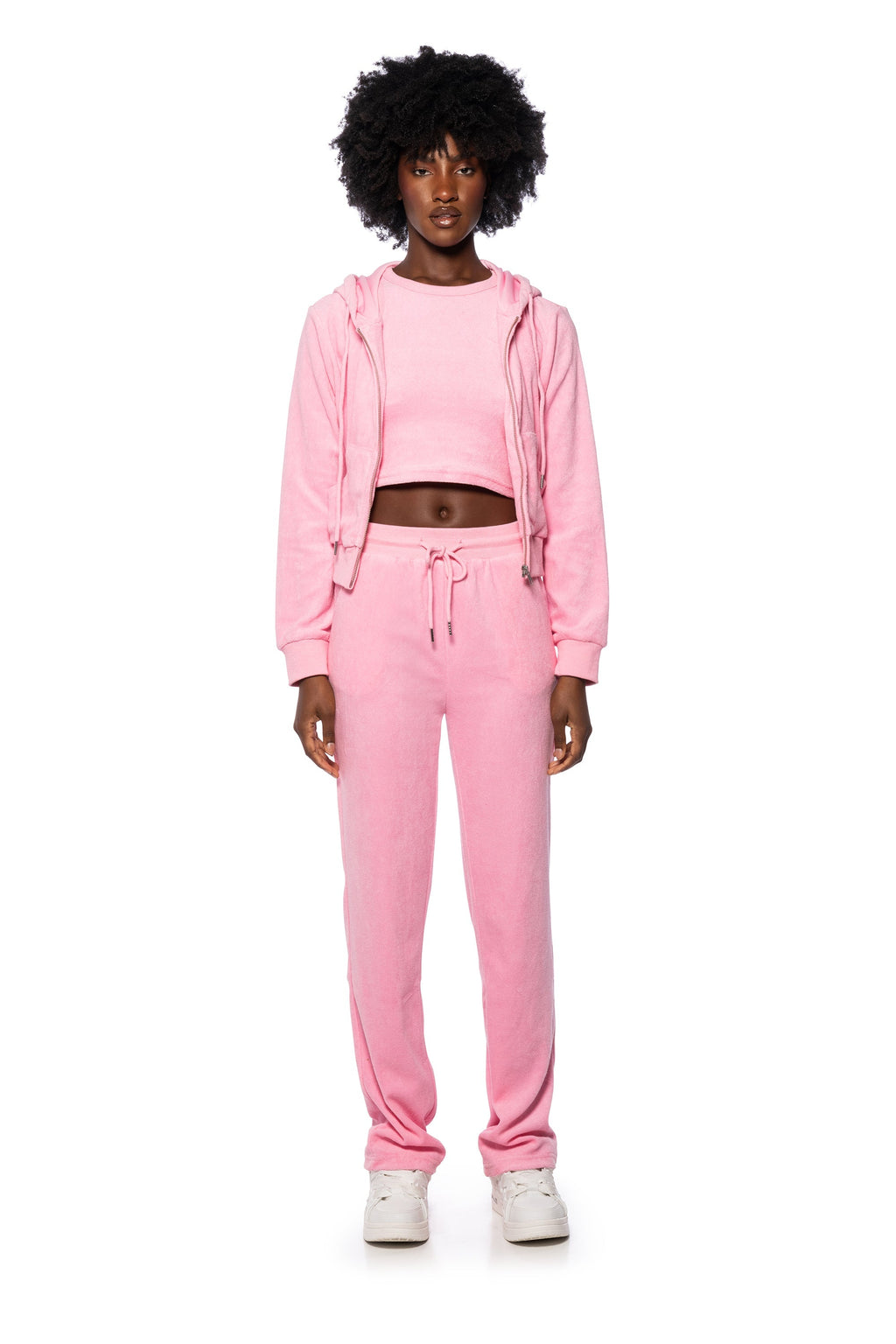 SOFT SPOT FLARED LOUNGE PANTS