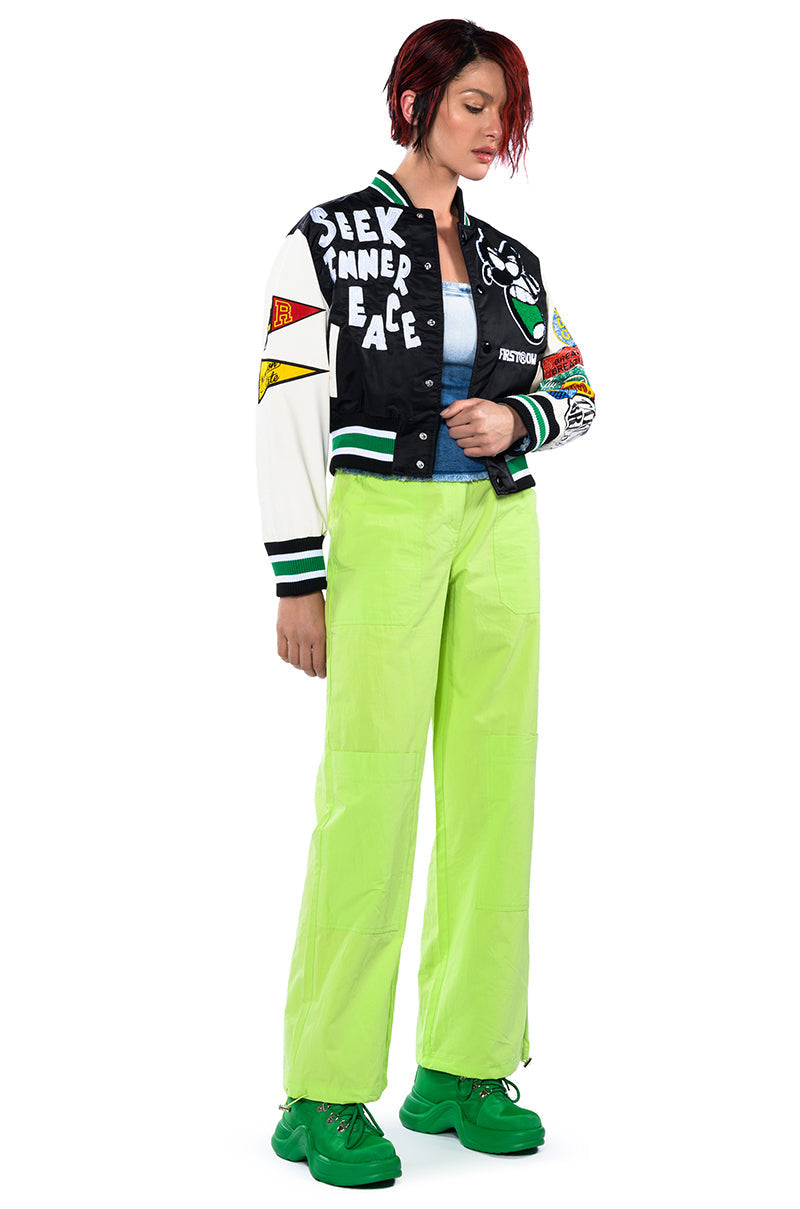STOP AND STARE WIDE LEG TROUSER
