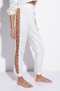 STOP CALLIN ME RHINESTONE JOGGER