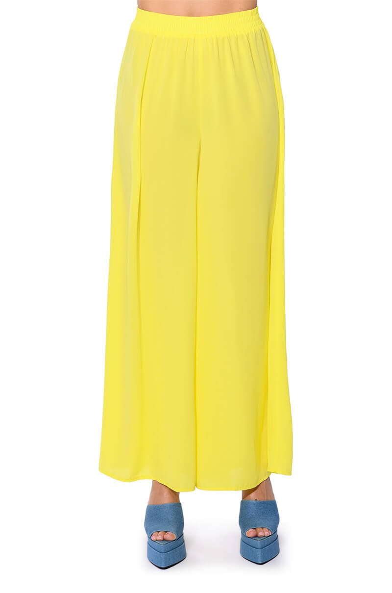SUNSHINE BABY PLEATED PALAZZO PANT