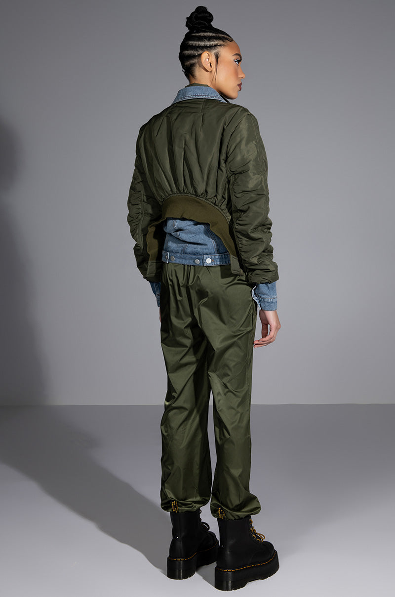 SWISH SWISH HIGH RISE JOGGERS