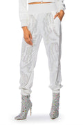 TALK FAST EMBELLISHED JOGGER