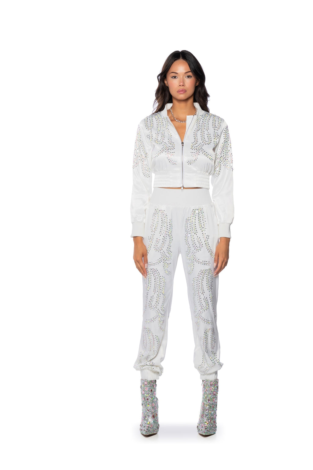 TALK FAST EMBELLISHED JOGGER