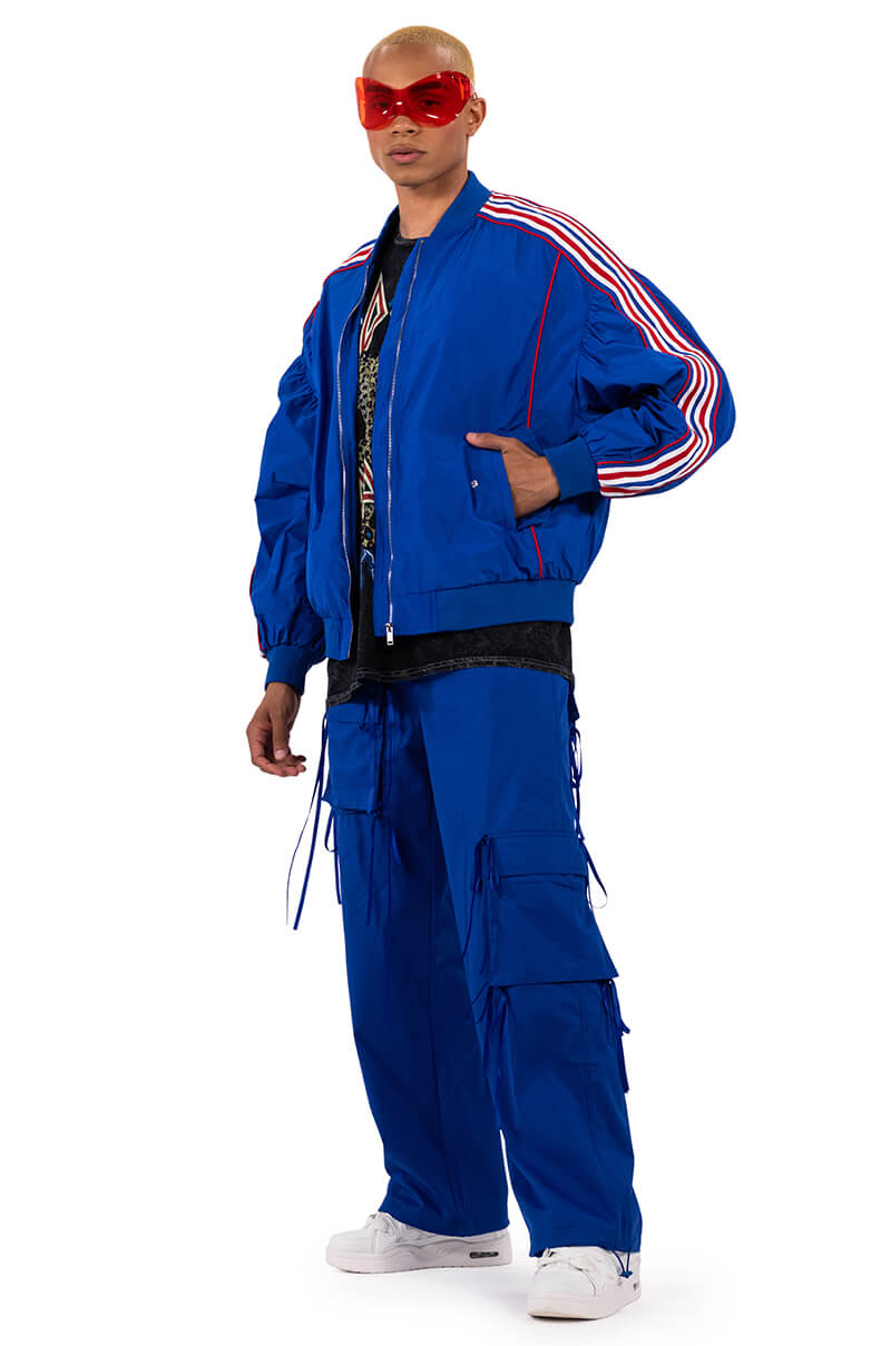 TALK OF THE TOWN ASYMMETRICAL CARGO PANT