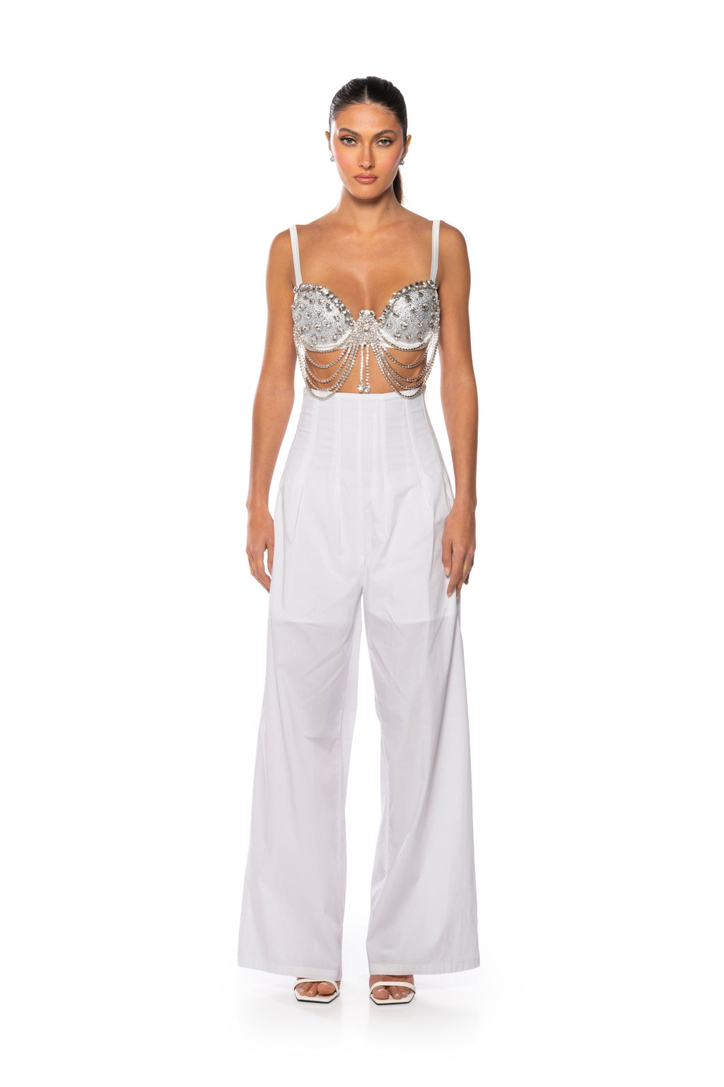 THAT GIRL STRAIGHT LEG CORSET PANT