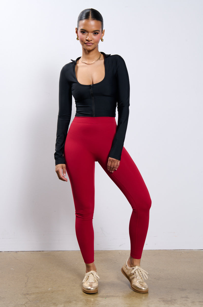 THE TIGHTER THE BETTER ZIP UP SWEATSHIRT
