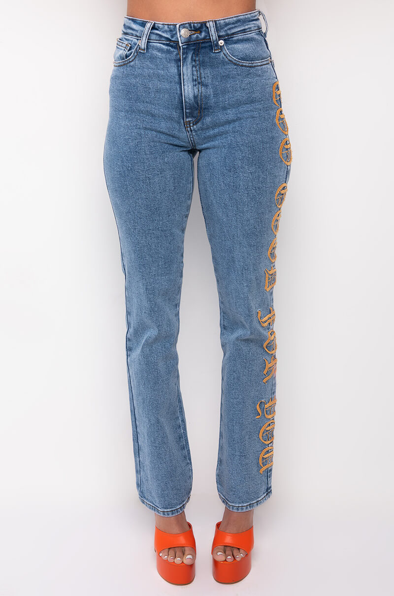 TOO GOOD FOR YOU RELAXED JEANS