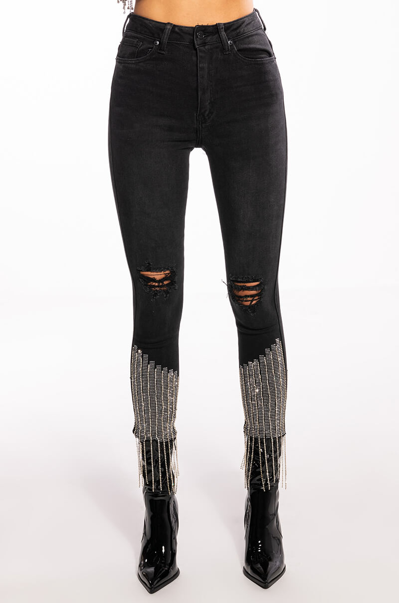 SEXY DENIM HIGH RISE DENIM