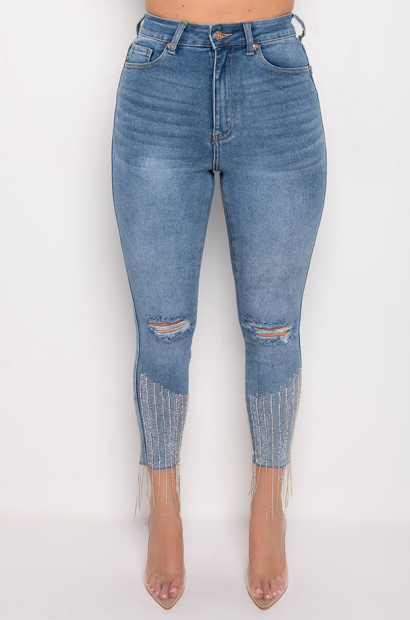 SEXY DENIM HIGH RISE DENIM