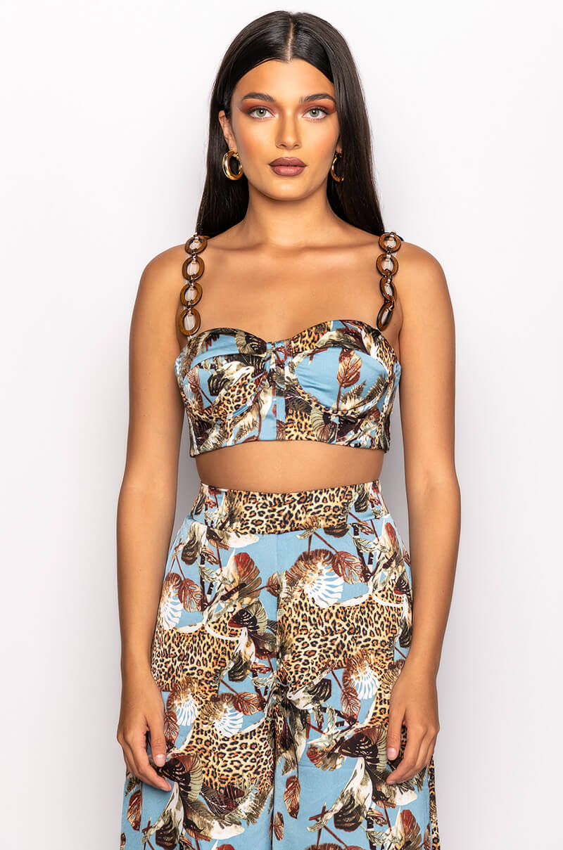 TOO HOT TO HANDLE BRALETTE TOP