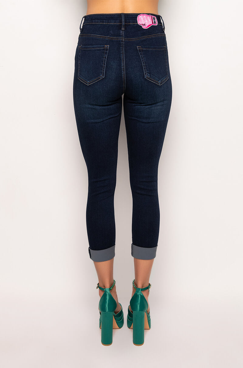 TWILIGHT MID RISE SKINNY JEANS