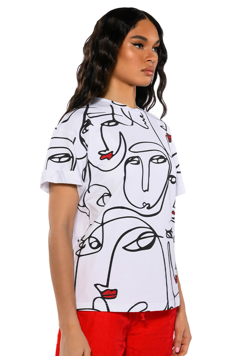 TWIN SOULS GRAPHIC TSHIRT