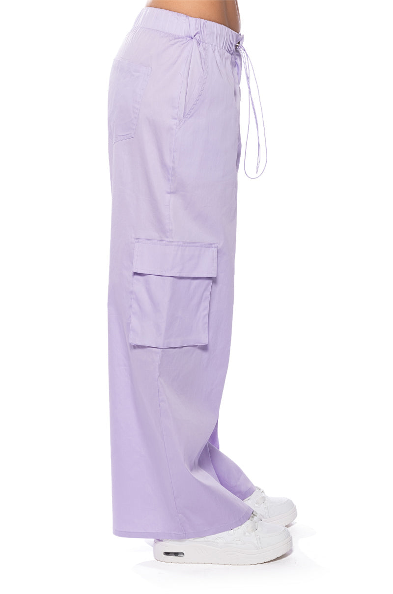 TWO STEP LIGHT WEIGHT WIDE LEG PANT