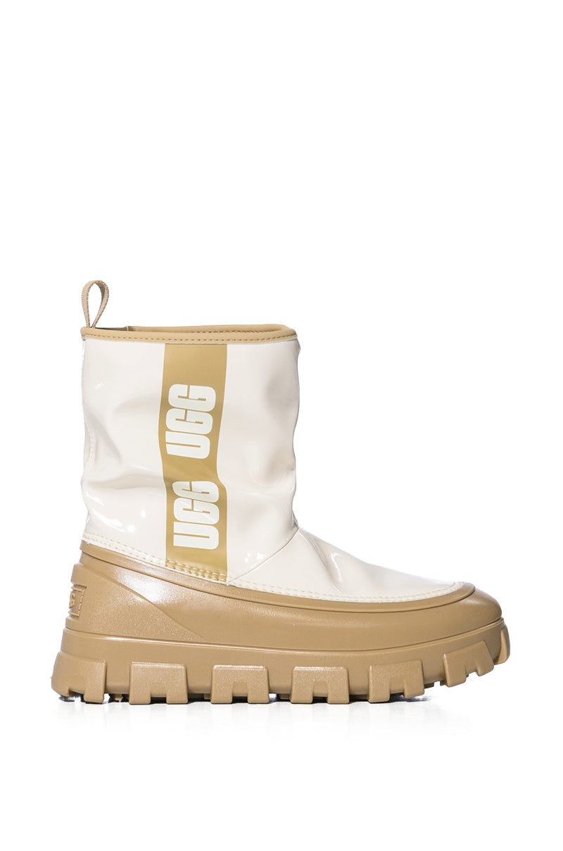 UGG CLASSIC BRELLAH MINI WATERPROOF BOOTIE IN JASMINE