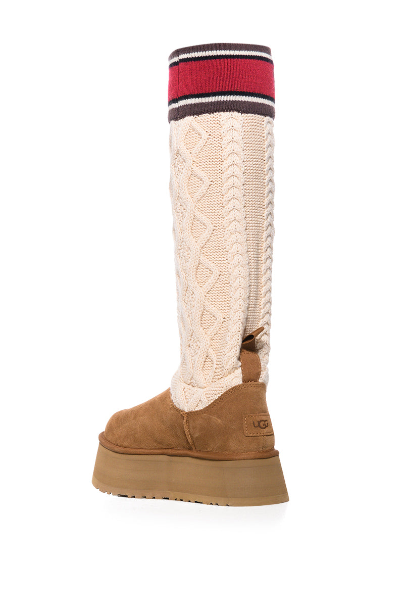 UGG CHESTNUT W CLASSIC SWEATER LETTER