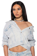 ULTRA BLEACH WASH DENIM JACKET