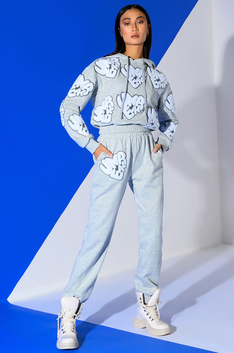 UNREAL JOGGER WITH PATCHES