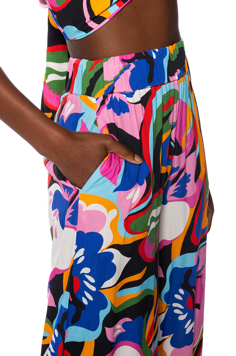 VACAY MODE WIDE LEG PANTS