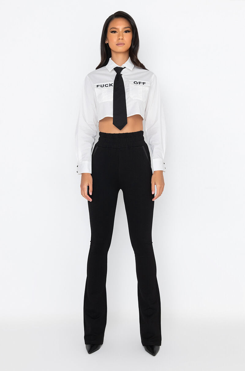 VICTORIA HIGH WAISTED TROUSER