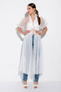 VIOLETTE SMOCKED WAIST HIGH LOW BLOUSE